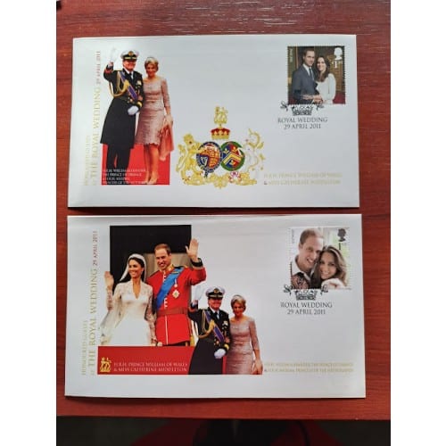 2211075 Great Britain 2 FDC Royal wedding William Kate