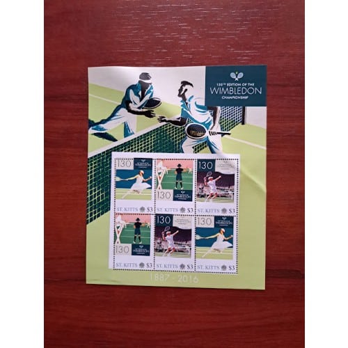 2211120 St.Kitts sheet Wimbledon