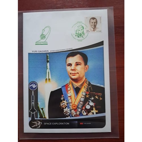 2212019 CCCP 3 FDC Yuri Gagarin II